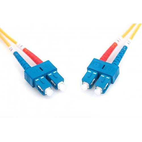 DIGITUS  SC to SC Singlemode 9/125  Duplex Patch Cord Length 5m, Class OS2
