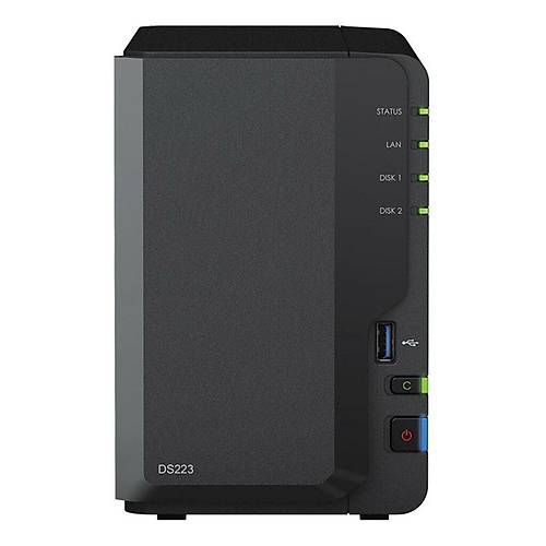 Synology DS223 (2x3.5''/2.5'') Tower NAS