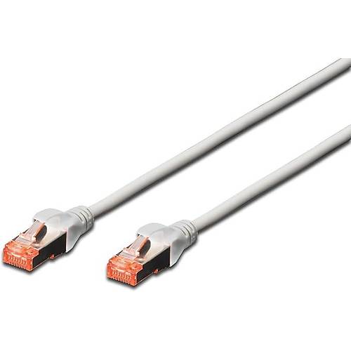 DIGITUS CAT 6 S-FTP  patch cable, Cu, LSZH AWG 27/7, length 5 m, color grey