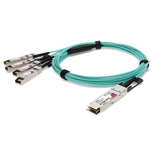 HPE BLc QSFP+ to 4x10G SFP+ AOC 15m Opt