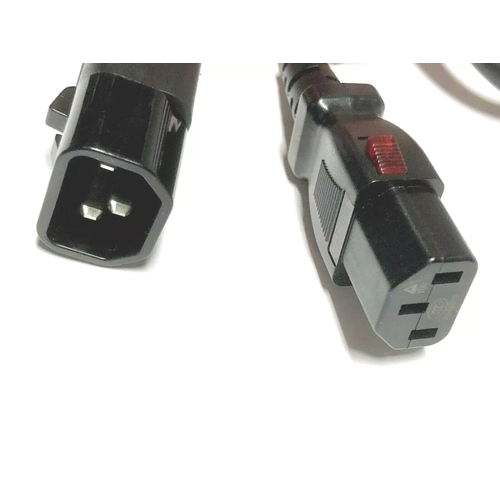 HPE C13/C14 WW 10A 2m Blk 6pc Lckng PC