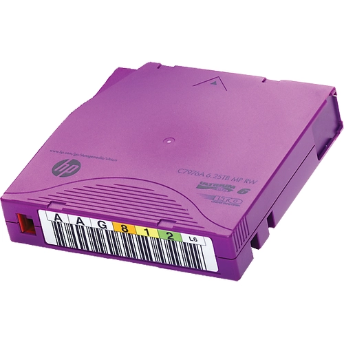 HPE LTO-6 6.25TB RW Data Cartridge