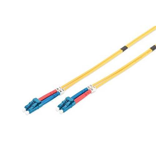 DIGITUS  LC to LC Singlemode 9/125  Duplex Patch Cord Length 10m, Class OS2