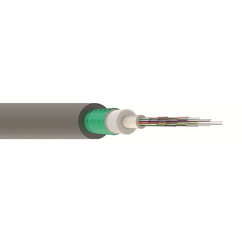 DIGITUS 12 Core SM 9/125 SLT G652D �elik Z�rhl� FO Kablo Black