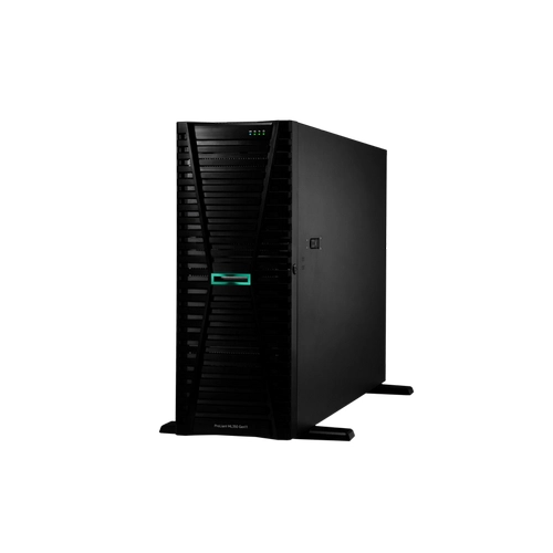 HPE ProLiant ML350 Gen11 4510 12c 64GB-R 8SFF 2x480GB SATA 2x1000W RPS Svr w/Microsoft Windows 2025