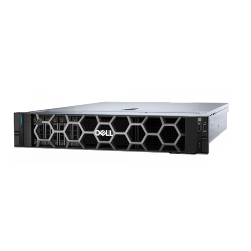 DELL SRV R760XS 2xSILVER 4410Y 2x32G 2x480GB SSD CHASSIS 16X2.5/RAILS/BEZEL/NO NIC/FRONT PERC H755 WITH FRONT LOAD/iDRAC9 SNS