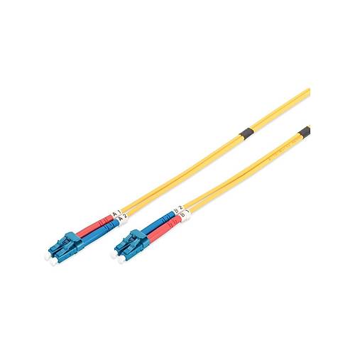 DIGITUS  LC to LC Singlemode 9/125  Duplex Patch Cord Length 10m, Class OS2