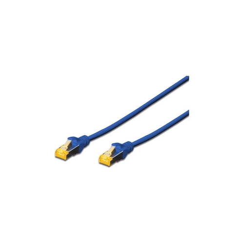 CAT 6A S-FTP patch cable, Cu, LSZH AWG 27/7, length 5 m, color grey