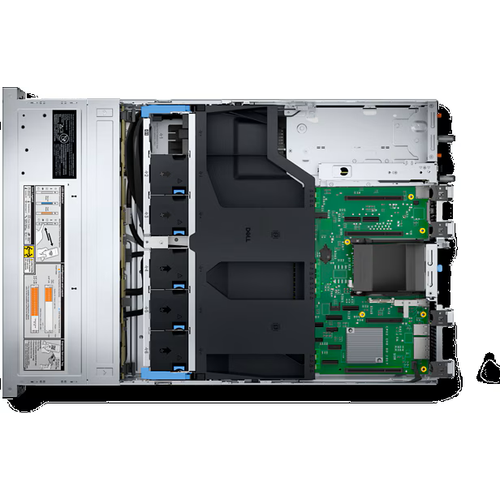 DELL SRV per550P3 R550 SILVER 4310 1x32G 1x480GB SSD/RAILS/BEZEL/NO NIC/PERC H755/iDRAC9 ENTERPRISE 15G/DUAL 1100W TITANIUM/CHASSIS 8X3.5