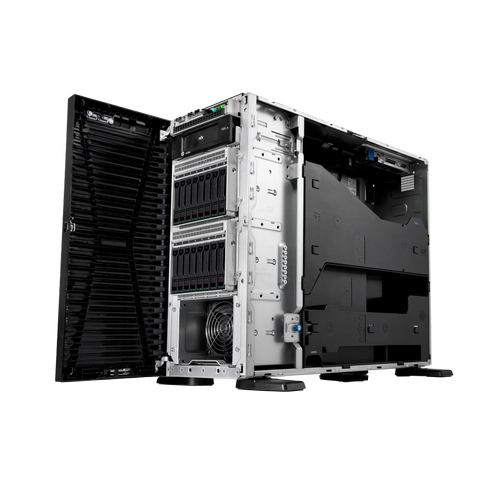HPE ProLiant ML110 Gen11 4510 12-core 1P 64GB-R MR408i-o 8SFF 2x480GB SSD 2x1000W RPS EU Server