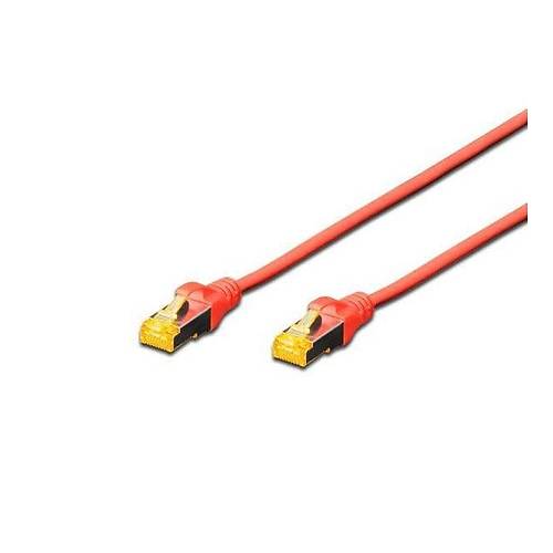 CAT 6A S-FTP patch cable, Cu, LSZH AWG 27/7, length 3 m, color grey