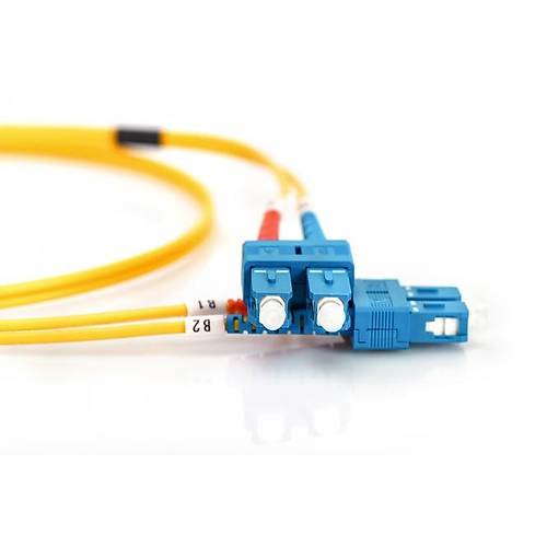 DIGITUS  SC to SC Singlemode 9/125  Duplex Patch Cord Length 5m, Class OS2