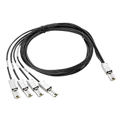 HPE 2m Ext Mini-SAS to 4x Mini-SAS Cable
