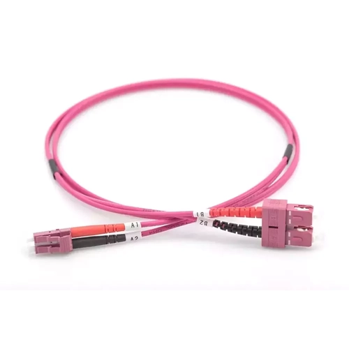 DIGITUS SC to LC Multimode 50/125, Duplex Patch Cord 2m, Class OM4