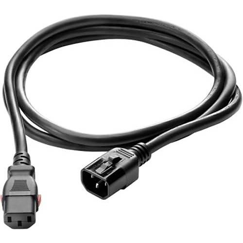 HPE C13/C14 WW 10A 3m Blk Lckng PC