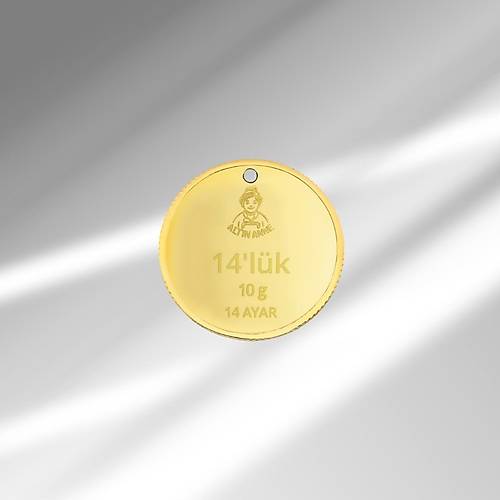 14 Ayar, 10 Gr Yuvarlak