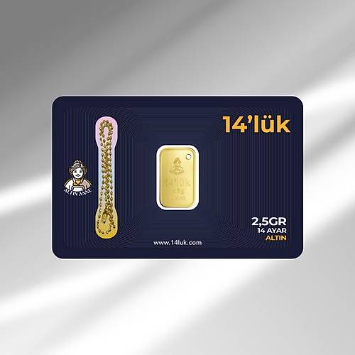 14 Ayar, 2,5 Gr Klasik