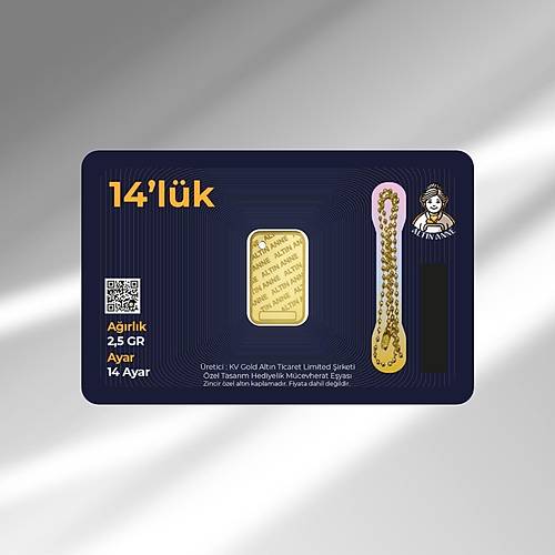 14 Ayar, 2,5 Gr Klasik