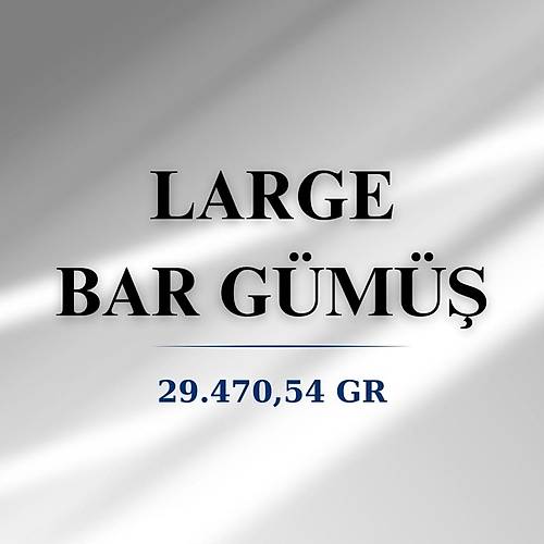 29.470,54 Gr - Large Bar G�m��