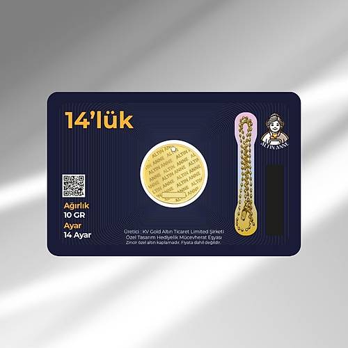 14 Ayar, 10 Gr Yuvarlak