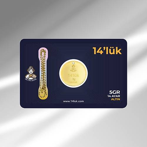 14 Ayar, 5 Gr Yuvarlak