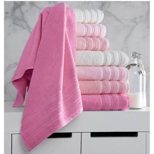 70X140 4l Havlu Seti Pembe