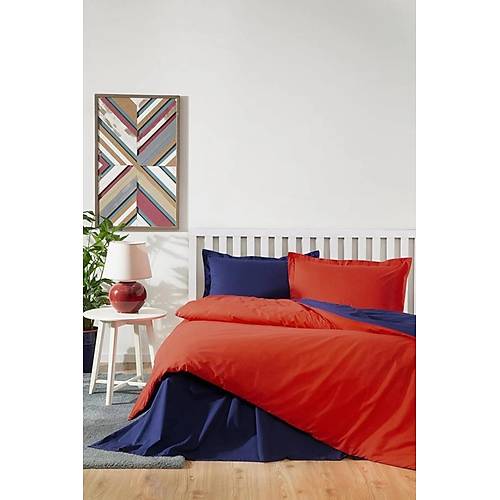 zdilek Tek Kiilik Ranforce Nev Takm Colormix Krmz Lacivert