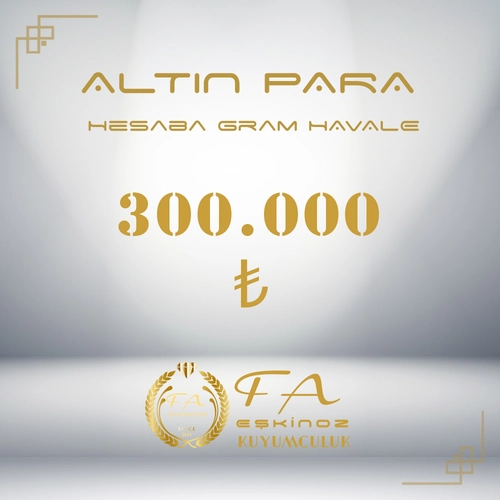 300000 TL Alt�n Para