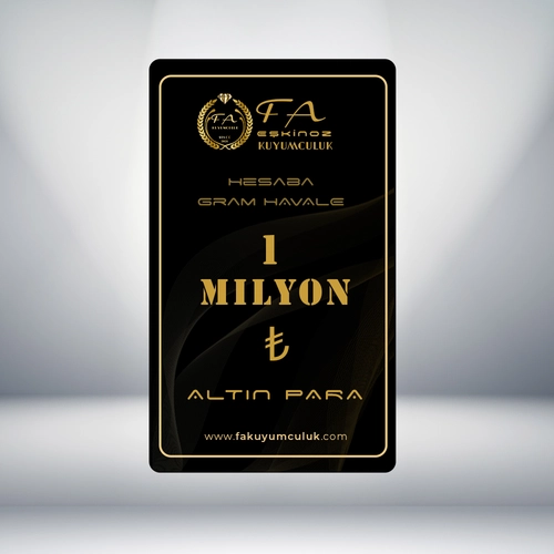 1 Milyon TL Alt�n Para