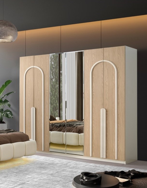 FLORANSA MDF 6 KAPILI DOLAP 