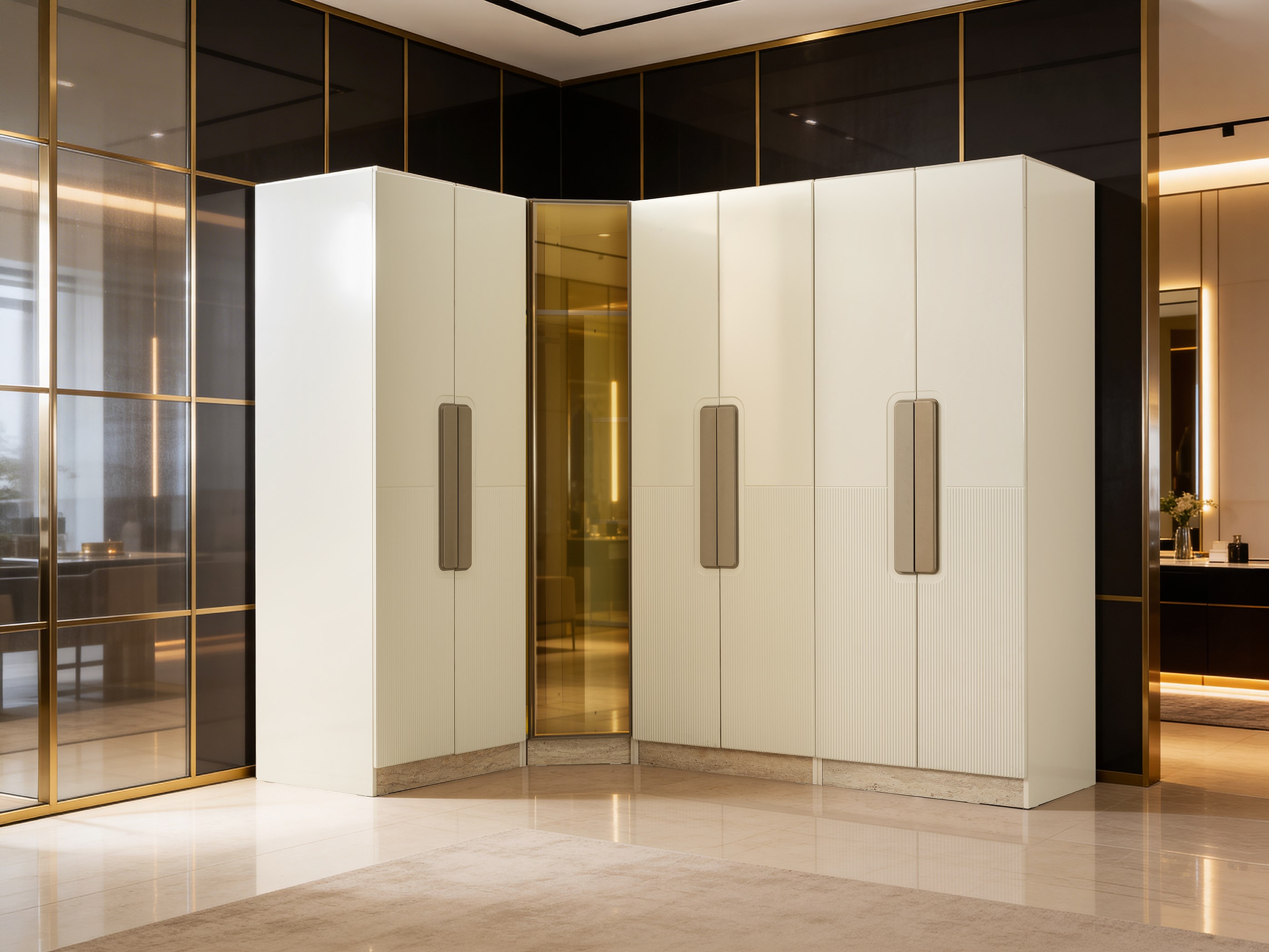 ZEN MDF KÖŞE DOLAP 