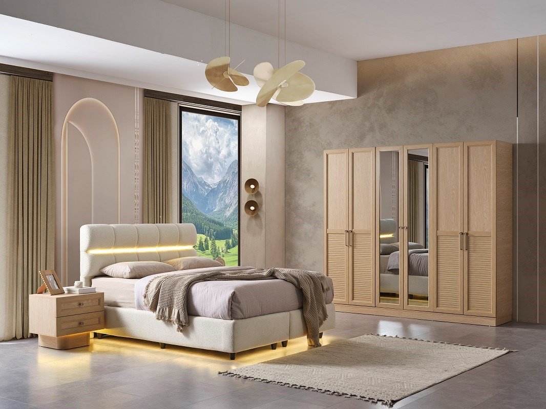 LUPİN MDF YATAK ODASI 