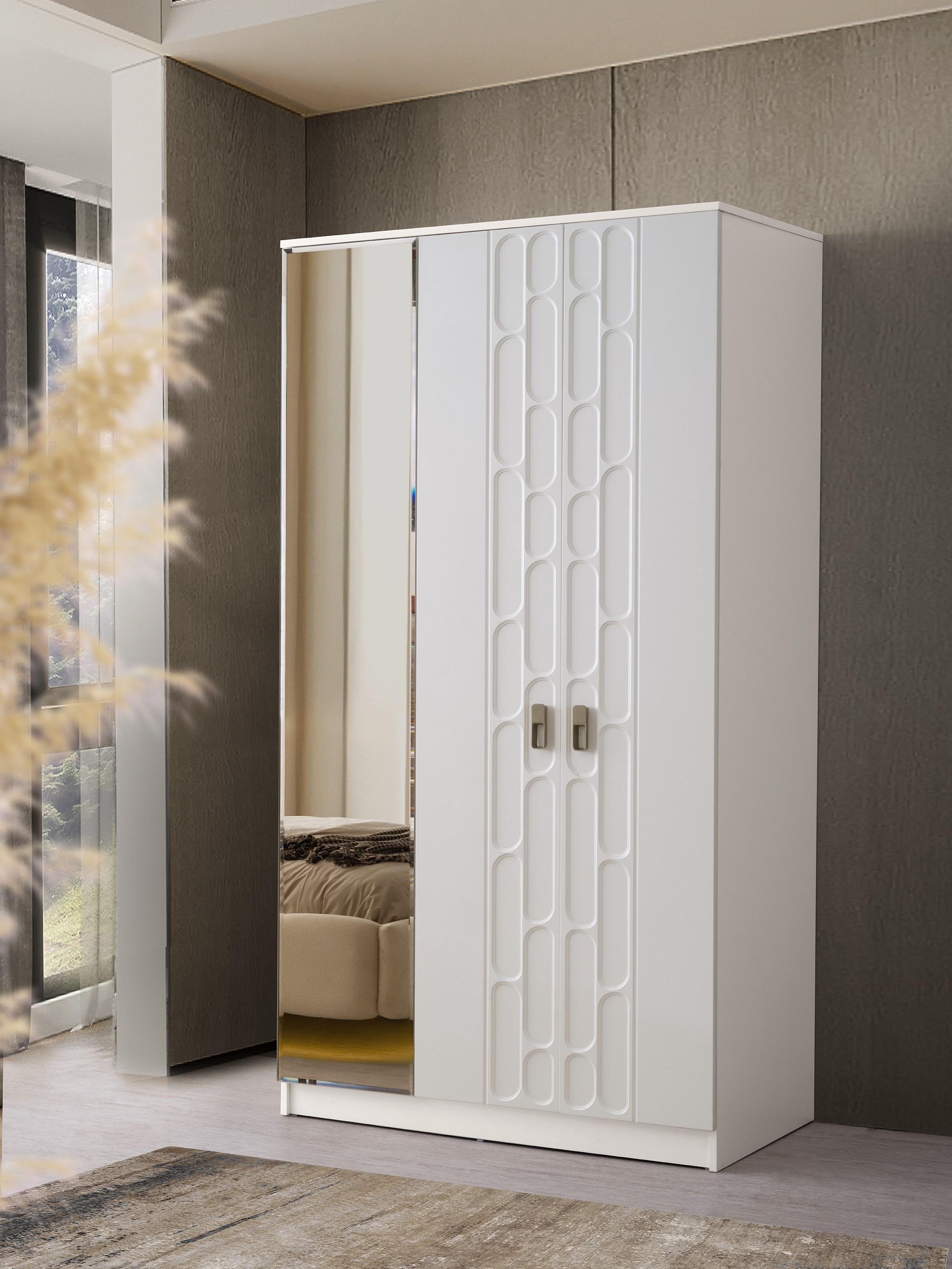 SİDNEY MDF 3 KAPILI DOLAP