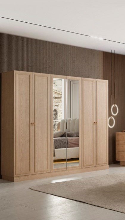 GUELL MDF 6 KAPILI DOLAP 