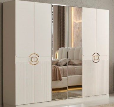 SAGRADA MDF 6 KAPILI DOLAP