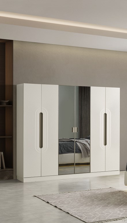 ELEGANTE MDF 6 KAPILI DOLAP
