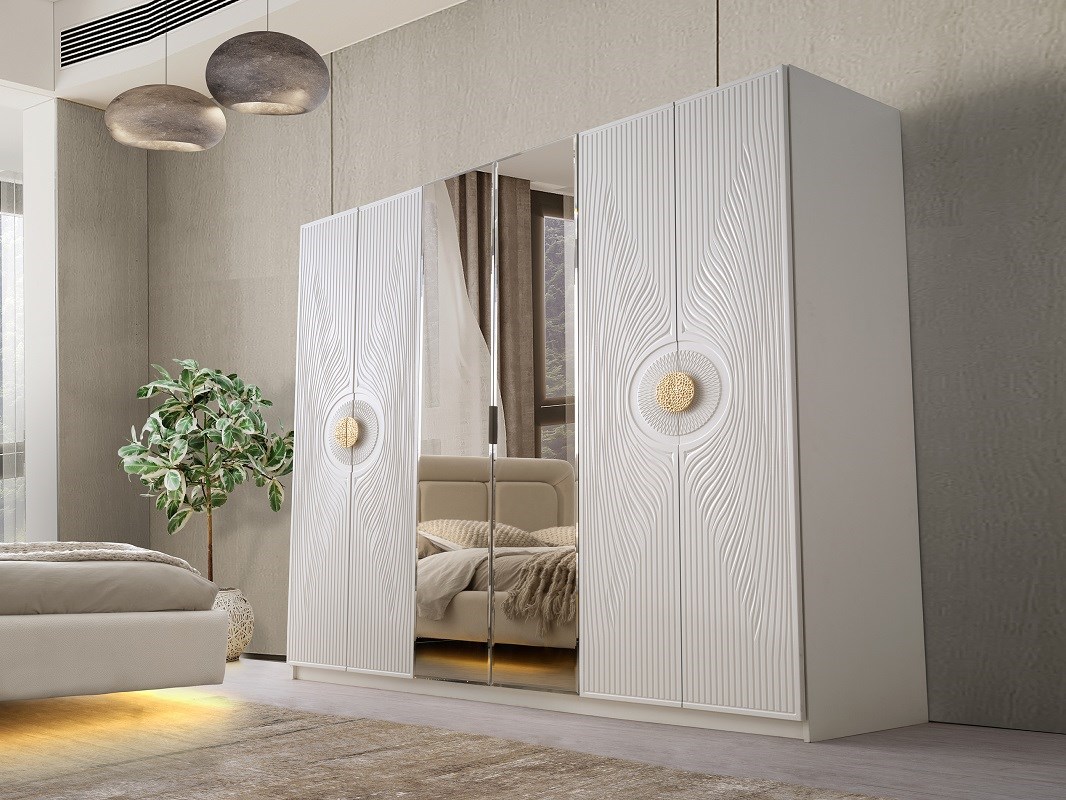 YILDIZ MDF 6 KAPILI  DOLAP