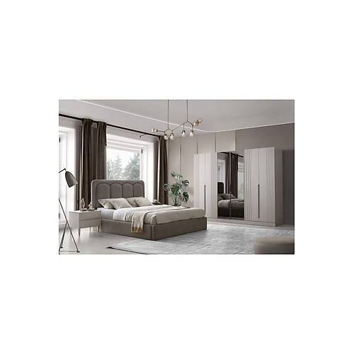 ALANYA MDF BAZALI YATAK ODASI TAKMI