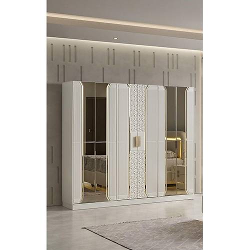 MERL�N MDF 6 KAPAKLI DOLAP