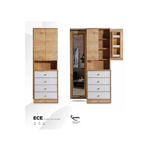 ECE AYNALI TAKI DOLABI