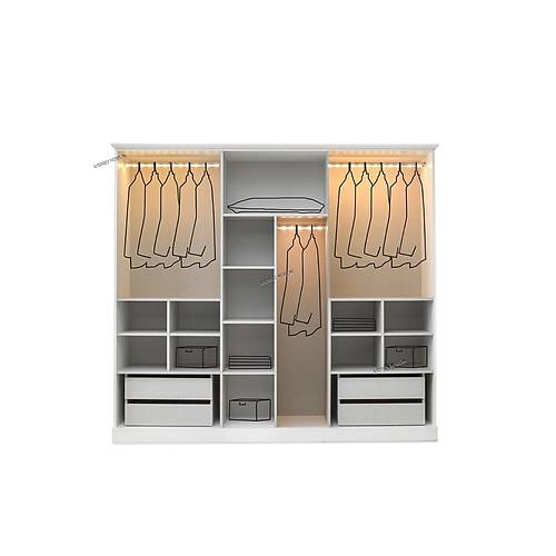 SEV�LLA MDF 6 KAPILI DOLAP