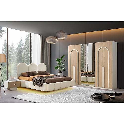 FLORANSA MDF 6 KAPILI DOLAP 