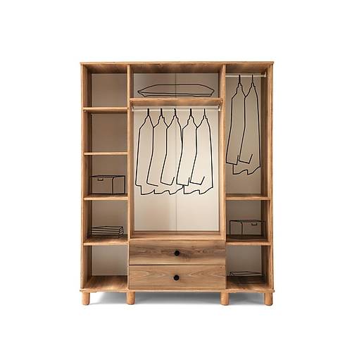 FORM�LA MDF 4 KAPILI DOLAP-CEV�Z