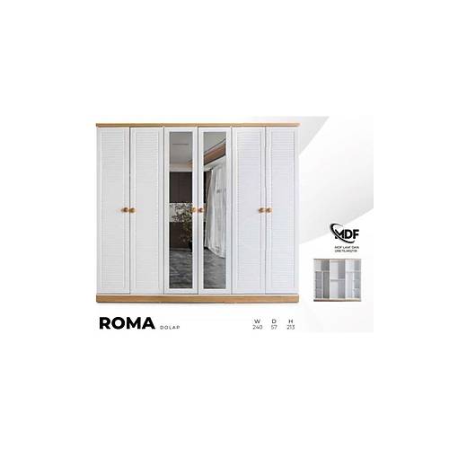 ROMA MDF 6 KAPILI DOLAP