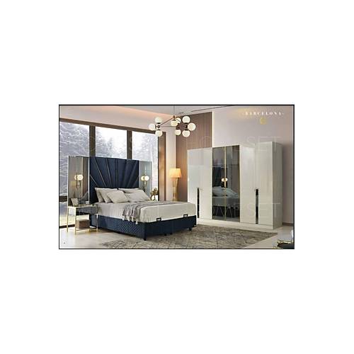BARCELONA MDF YATAK ODASI TAKIMI