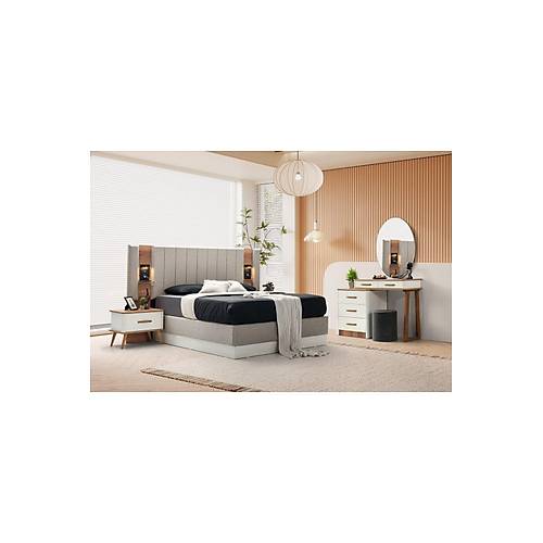 ANT�K MDF BAZALI YATAK ODASI