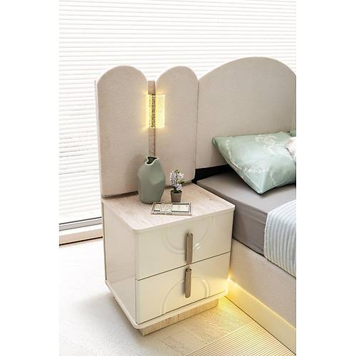 Milano Mdf Bazal� Yatak Odas� Tak�m�