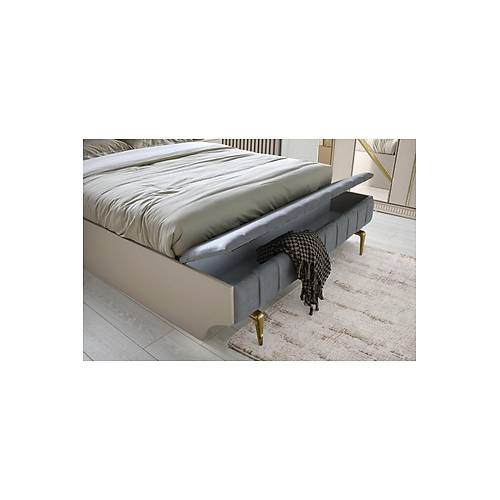 Kosova Bazal� Karyola Ve Ba�ucu-bench'li 2 Adet Komodin