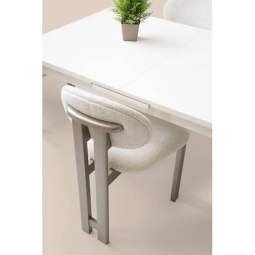 DEL�X YEMEK MASASI 6 SANDALYE