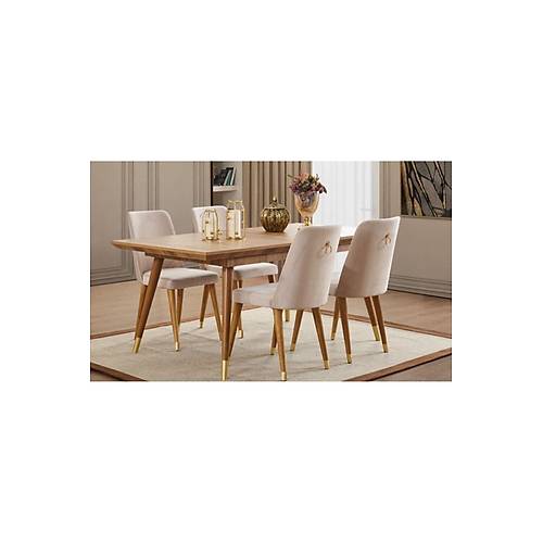 PABLO YEMEK MASASI+6 ADET SANDALYE